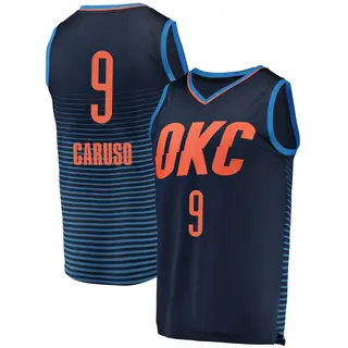 Men's Alex Caruso Oklahoma City Thunder Navy Replica Jersey - Statement Edition - Fast Break