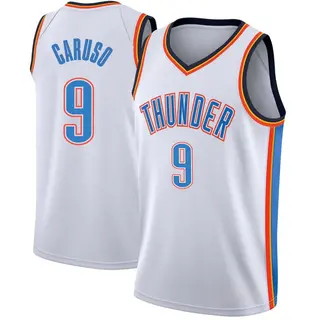 Men's Alex Caruso Oklahoma City Thunder White Jersey - Association Edition - Swingman