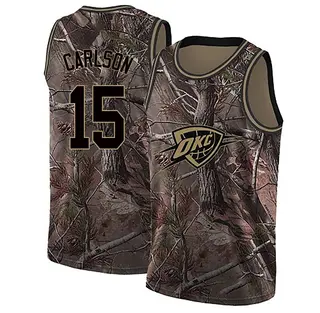 Men's Branden Carlson Oklahoma City Thunder Camo Realtree Collection Jersey - Swingman