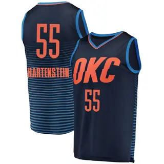 Men's Isaiah Hartenstein Oklahoma City Thunder Navy Replica Jersey - Statement Edition - Fast Break