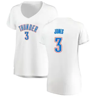 Women's Dillon Jones Oklahoma City Thunder White Replica Jersey - Association Edition - Fast Break