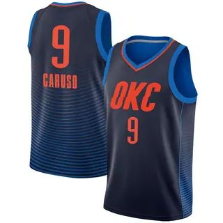 Youth Alex Caruso Oklahoma City Thunder Navy Jersey - Statement Edition - Swingman