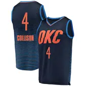 Youth Nick Collison Oklahoma City Thunder Navy Replica Jersey - Statement Edition - Fast Break